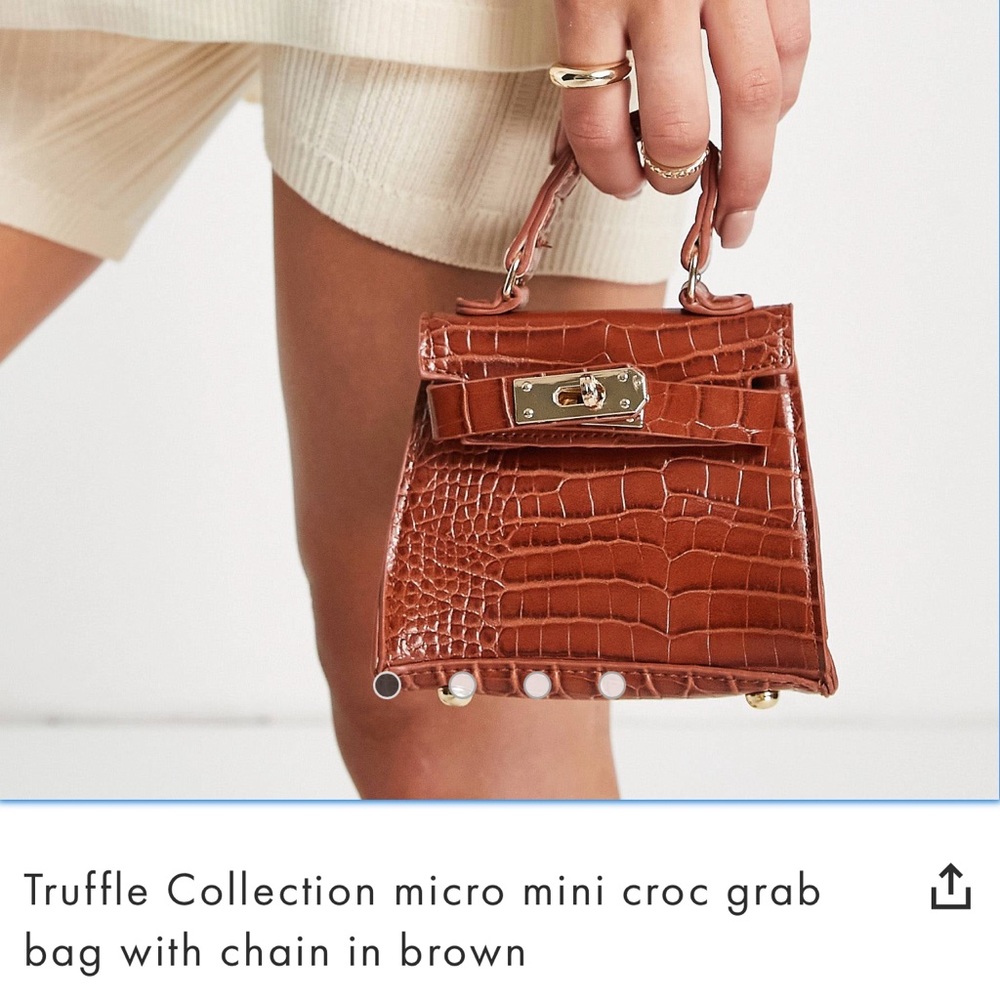 Mini croc bag